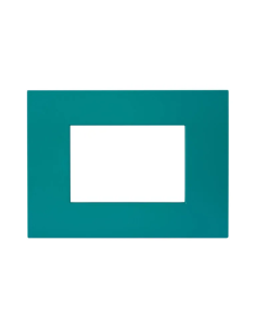 PLAQUE SMART EASY 44 RECTANGULAIRE TURQUOISE MAT 3 MODULES| mano.tn | Tunisie