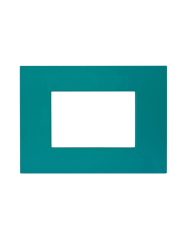 PLAQUE SMART EASY 44 RECTANGULAIRE TURQUOISE MAT 3 MODULES| mano.tn | Tunisie