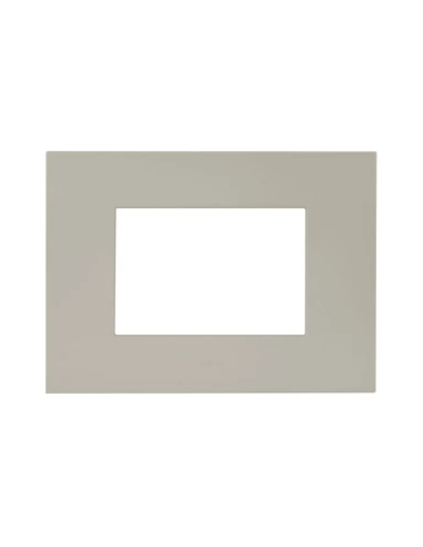 PLAQUE SMART EASY 44 RECTANGULAIRE GRIS TOURTERELLE MAT 3 MODULES| mano.tn | Tunisie