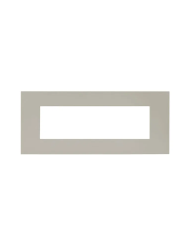 PLAQUE SMART EASY 44 RECTANGULAIRE GRIS TOURTERELLE MAT 7 MODULES| mano.tn | Tunisie