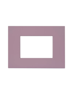 PLAQUE SMART EASY 44 RECTANGULAIRE VIOLET MAT 3 MODULES| mano.tn | Tunisie
