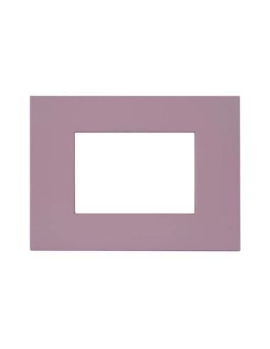 PLAQUE SMART EASY 44 RECTANGULAIRE VIOLET MAT 3 MODULES| mano.tn | Tunisie