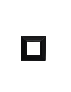 PLAQUE CUBICA 44 CARRÉE NOIR 2 MODULES| mano.tn | Tunisie