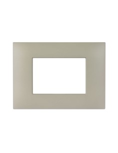 PLAQUE YOUNG 44 RECTANGULAIRE BEIGE MAT 3 MODULES| mano.tn | Tunisie