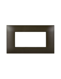 PLAQUE YOUNG 44 RECTANGULAIRE BRONZE MAT 4 MODULES| mano.tn | Tunisie