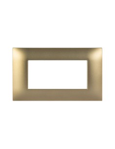 PLAQUE YOUNG 44 RECTANGULAIRE DORÉ MAT 4 MODULES| mano.tn | Tunisie