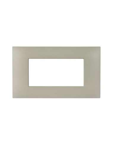 PLAQUE YOUNG 44 RECTANGULAIRE BEIGE MAT 4 MODULES| mano.tn | Tunisie