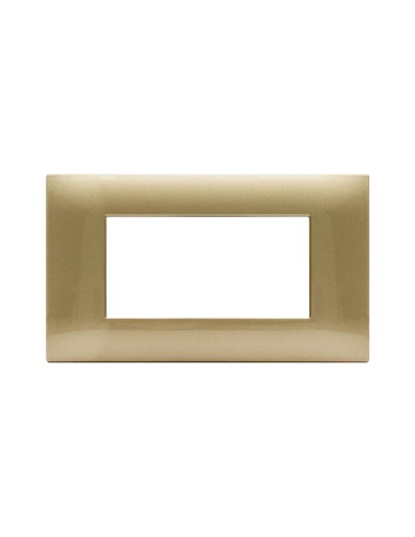 PLAQUE YOUNG 44 RECTANGULAIRE DORÉ 4 MODULES| mano.tn | Tunisie