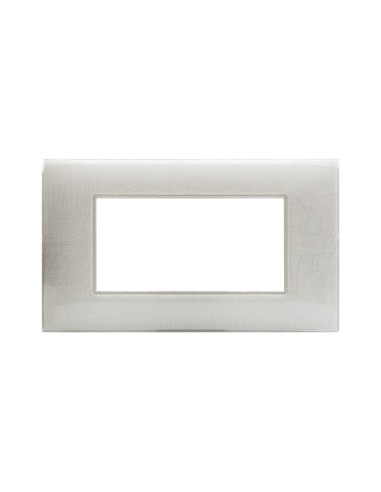 PLAQUE YOUNG 44 RECTANGULAIRE BLANC 3D 4 MODULES| mano.tn | Tunisie