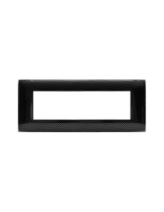 PLAQUE YOUNG 44 RECTANGULAIRE CHARBON FONCÉ 7 MODULES| mano.tn | Tunisie