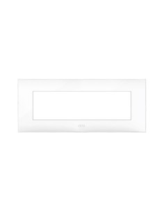 PLAQUE YOUNG 44 RECTANGULAIRE BLANC 7 MODULES| mano.tn | Tunisie