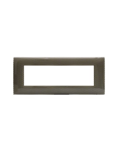 PLAQUE YOUNG 44 RECTANGULAIRE CARBONE CLAIRE 7 MODULES| mano.tn | Tunisie