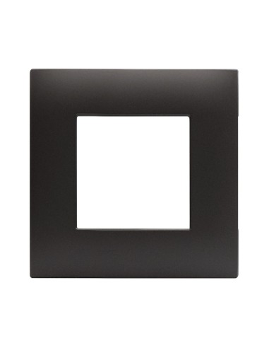 PLAQUE YOUNG 44 CARRÉE GRIS TEKLA 2 MODULES| mano.tn | Tunisie