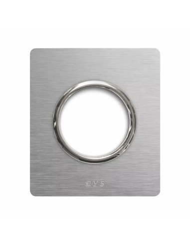 PLAQUE NEW STYLE 44 RECTANGULAIRE VERRE BLANC 2 MODULES POUR 1 PRISE DE COURANT| mano.tn | Tunisie