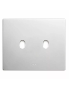 PLAQUE NEW STYLE 44 RECTANGULAIRE CORIAN BLANC 3 MODULES 2 COMMANDES| mano.tn | Tunisie