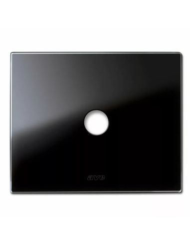 PLAQUE NEW STYLE 44 RECTANGULAIRE VERRE NOIR 3 MODULES 1 COMMANDE| mano.tn | Tunisie