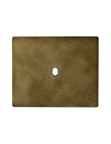 PLAQUE NEW STYLE 44 RECTANGULAIRE ALUMUNIUM COULEUR BRONZE ANTIQUE 3 MODULES 1 COMMANDE| mano.tn | Tunisie