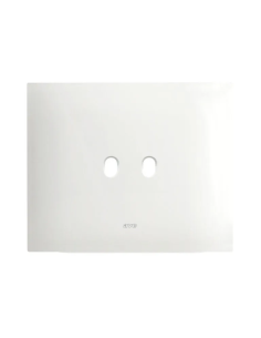 PLAQUE SMART NEW STYLE 44 RECTANGULAIRE BLANC EFFET MAT 3 MODULES 2 COMMANDES| mano.tn | Tunisie