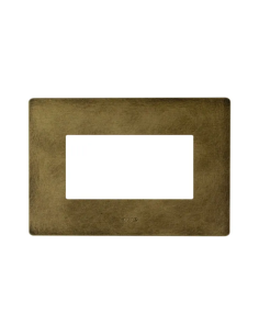 PLAQUE VERA 44 RECTANGULAIRE ALUMUNIUM COULEUR BRONZE ANTIQUE 4 MODULES| mano.tn | Tunisie