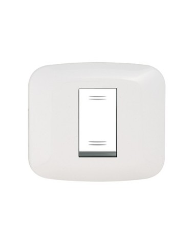 PLAQUE YES 45 CARREE BLANC 1 MODULE| mano.tn | Tunisie