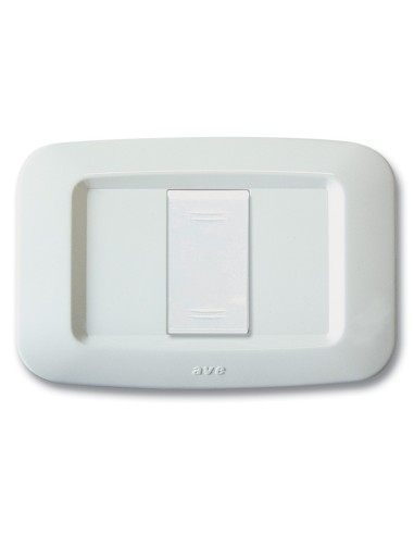 PLAQUE YES 45 RECTANGULAIRE BLANC 1 MODULE| mano.tn | Tunisie
