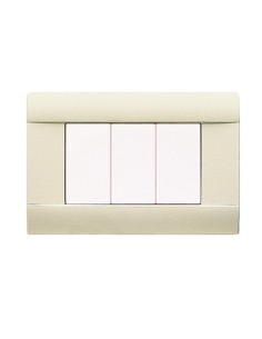 PLAQUES PENCHÉE 45 RECTANGULAIRE IVOIRE 3 MODULES| mano.tn | Tunisie