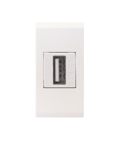 CHARGEUR USB 5V 2.1A BLANC| mano.tn | Tunisie