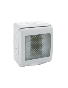 BOITE ETANCHE APPARENTE IP55 1 MODULE S45 BLANC| mano.tn | Tunisie