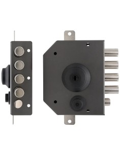 SERRURE HAUTE SÉCURITÉ AVEC TIGES 1410 TECO LOCKS MANO.TN TUNISIE
