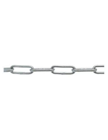 CHAINE GALVANISÉE MAILLON LONG DIN 5685A 10MM (25M) Mano.tn Tunisie