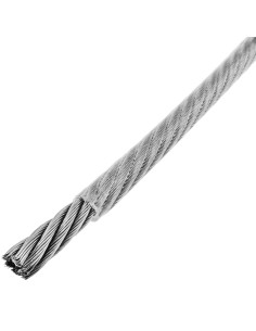 CÂBLE ACIER PLASTIFIÉ 6X19 FC 4-6MM (300M) Mano.tn Tunisie