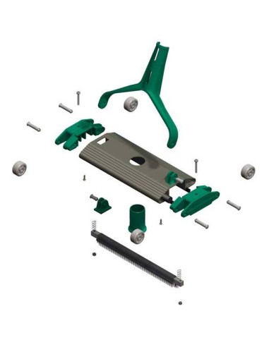 BALAI DE PISCINE AVEC ÉCROU PAPILLON GEMAS 346MM| mano.tn | Tunisie