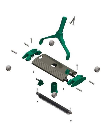 BALAI DE PISCINE 346MM AVEC CLIP 1"1/2 GEMAS| mano.tn | Tunisie