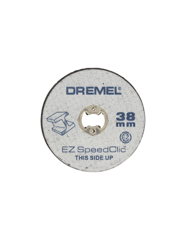 DREMEL® EZ SpeedClic : pack de 12 disques à tronçonner pour la découpe des métaux. (SC456B)| mano.tn | Tunisie