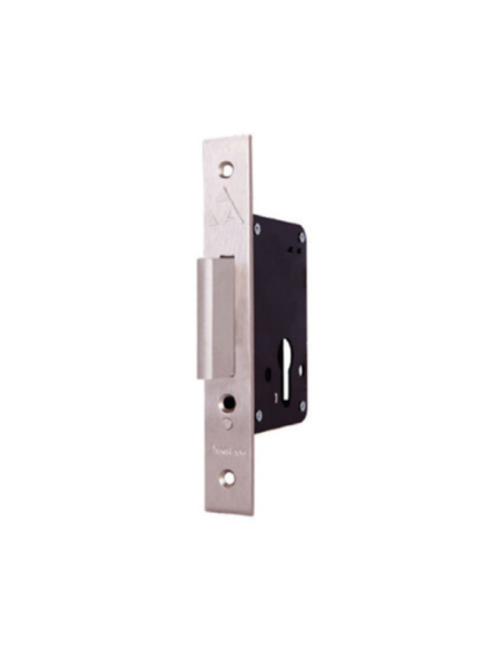 SERRURE ENCASTRABLE CYLINDRE PORTE METALLIQUE LANGUE CARRÉE SIMPLE| mano.tn | Tunisie