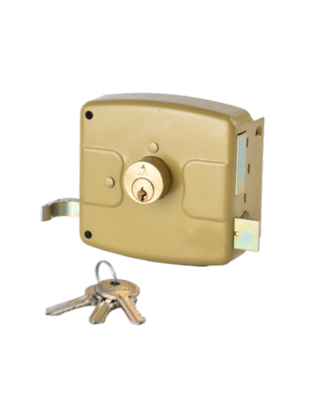 SERRURE À TIRAGE 3 TOURS 100 AHRAM| mano.tn | Tunisie