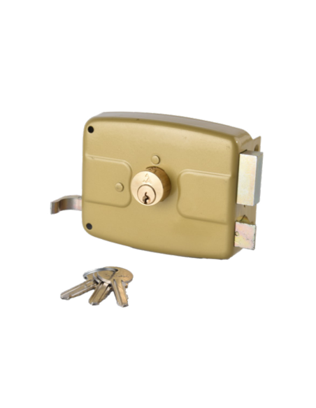 SERRURE À TIRAGE 3 TOURS 120 AHRAM| mano.tn | Tunisie