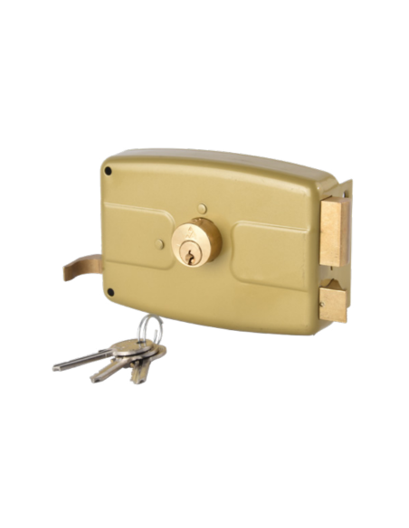 SERRURE À TIRAGE 3 TOURS 140 AHRAM| mano.tn | Tunisie