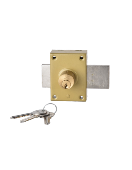 VERROU DE SÛRETÉ À DEUX CYLINDRES AHRAM| mano.tn | Tunisie