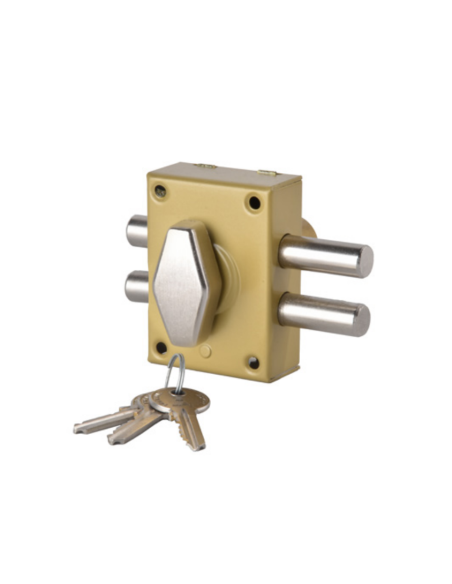 VERROU DE SÛRETÉ À BOUTON À DEUX PISTONS AHRAM| mano.tn | Tunisie