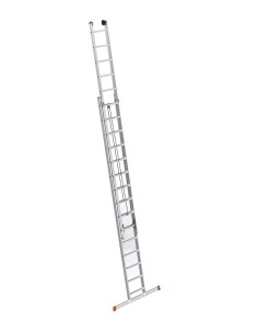 ÉCHELLE ALUMINIUM DOUBLE COULISSANTE AVEC POULIE À CORDE 2X19 9M50 SARAYLI Mano.tn Tunisie