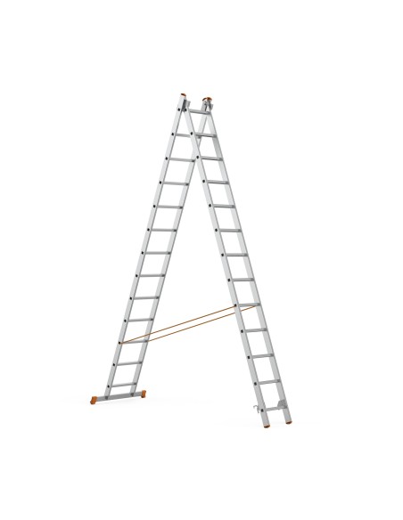 ECHELLE ALUMINIUM TRANSFORMABLE DOUBLE SARAYLI 2P X 3M55| mano.tn | Tunisie