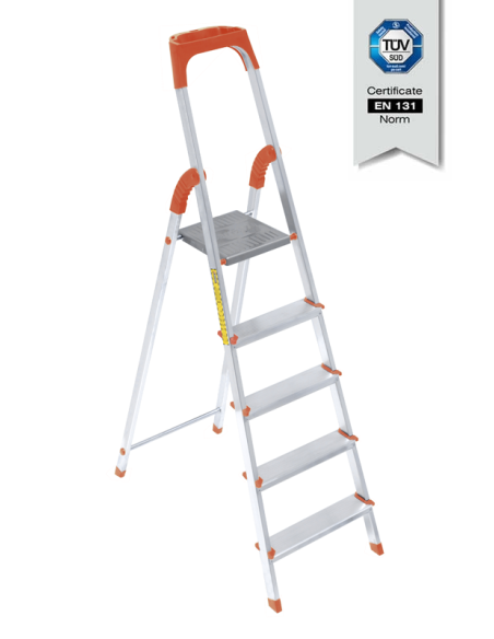 ESCABEAU ALUMINIUM 5 MARCHES SARAYLI| mano.tn | Tunisie