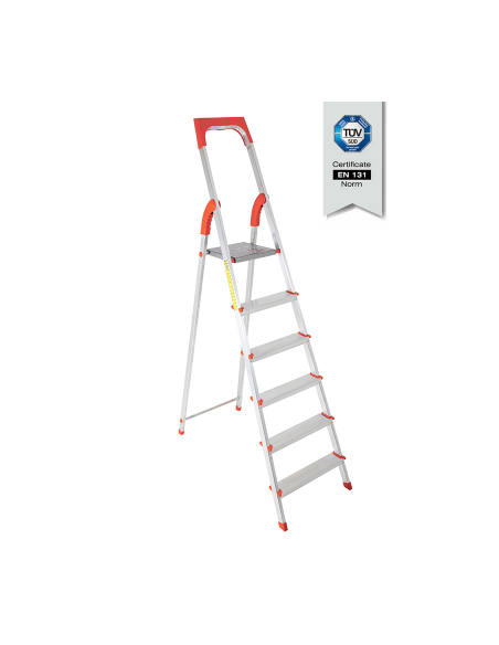 ESCABEAU ALUMINIUM 6 MARCHES SARAYLI| mano.tn | Tunisie