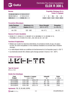 Electrode ELOX R 308 L - D3.2 x 300 / 4.5KG| mano.tn | Tunisie 2