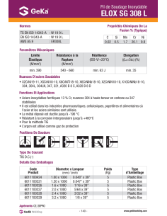 Electrode ELOX SG 308 L - D1.60 x 1000 / 5KG| mano.tn | Tunisie 2