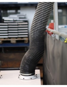 FLEXIBLE D'EXTRACTION D'AIR HELIFLEX FIBRA D.75 (10M)| mano.tn | Tunisie 2