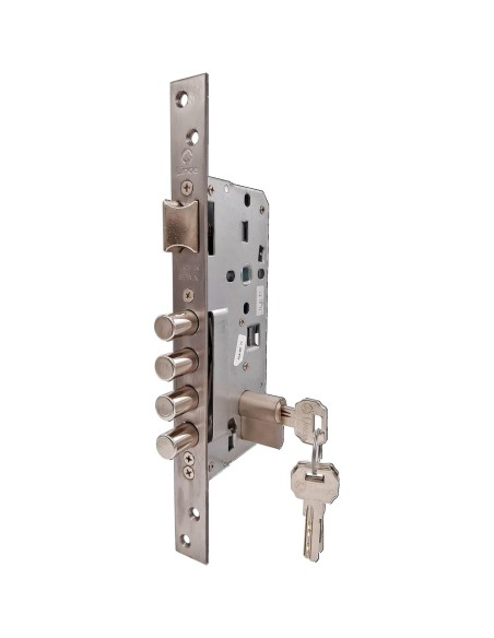 SERRURE ENCASTRABLE HAUTE SECURITE INOX LINCE| mano.tn | Tunisie