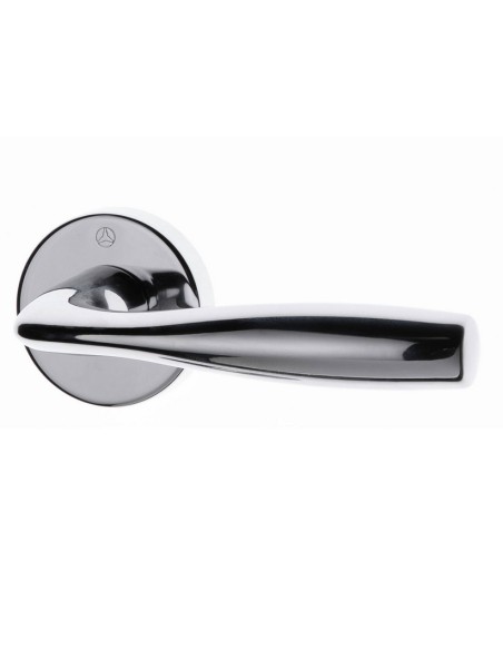 POIGNEE DE PORTE AVEC ROSACE WC SICURO SHARK CHROME| mano.tn | Tunisie