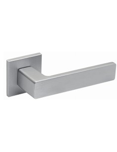 POIGNEE DE PORTE AVEC ROSACE WC YORK CHROME SATINE| mano.tn | Tunisie
